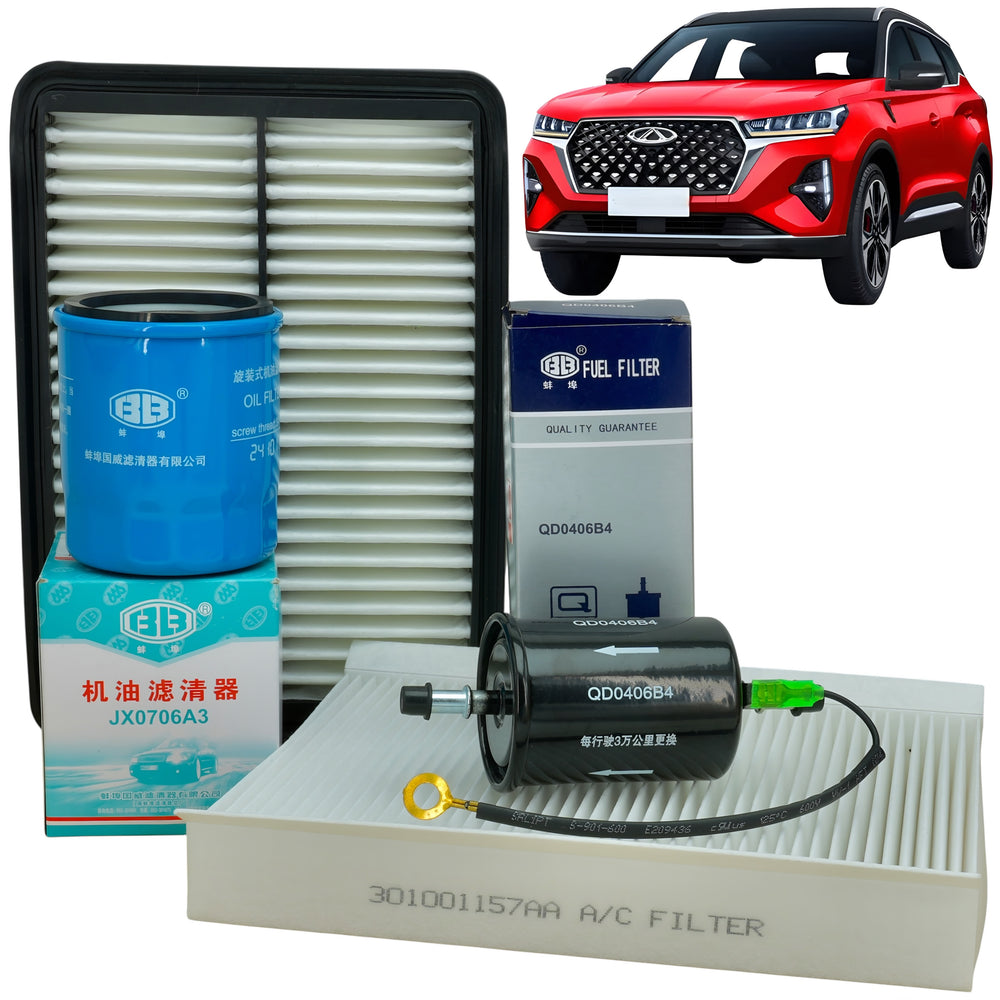 Kit de Filtros Chery Tiggo 7 Pro Max 1.5cc Premium X4