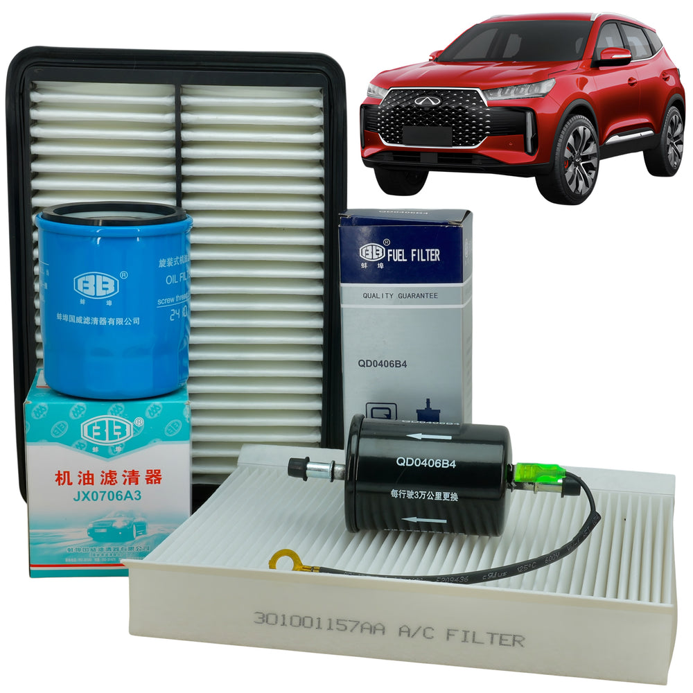 Kit de Filtros Chery Tiggo 4 Pro 1.5cc Premium X4