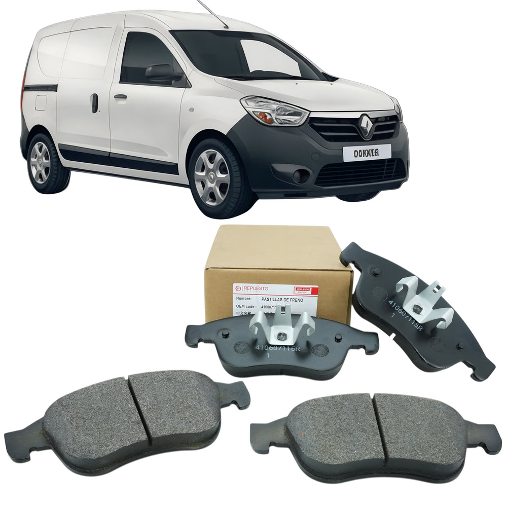 Pastillas de Freno Delanteras Renault Dokker 1.6cc 2012-2023