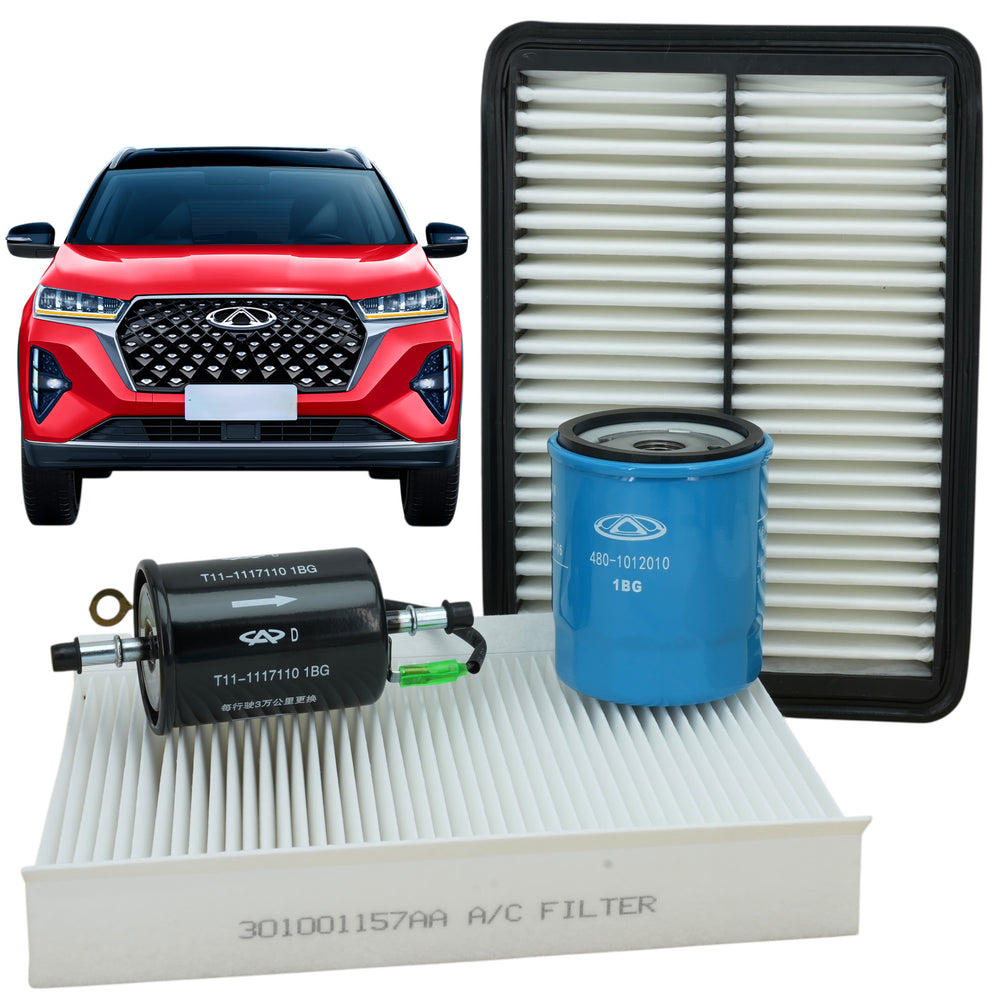 Kit de Filtros Chery Tiggo 7 Pro Max 1.5cc Originales X4