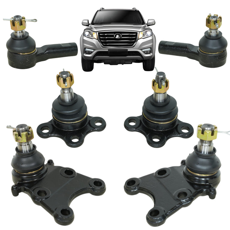 Kit de Rotulas Superior Inferior + Terminales Great Wall Wingle 6
