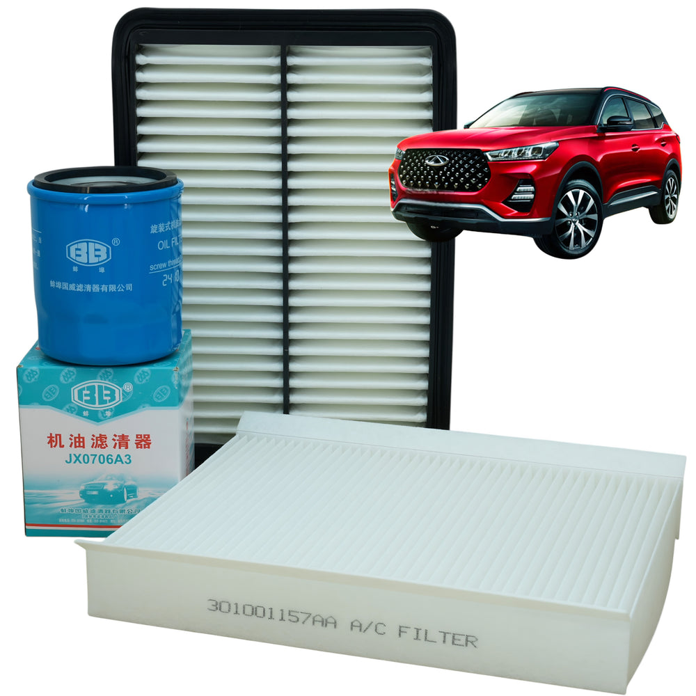Kit de Filtros Chery Tiggo 7 Pro 1.5cc Premium X3un