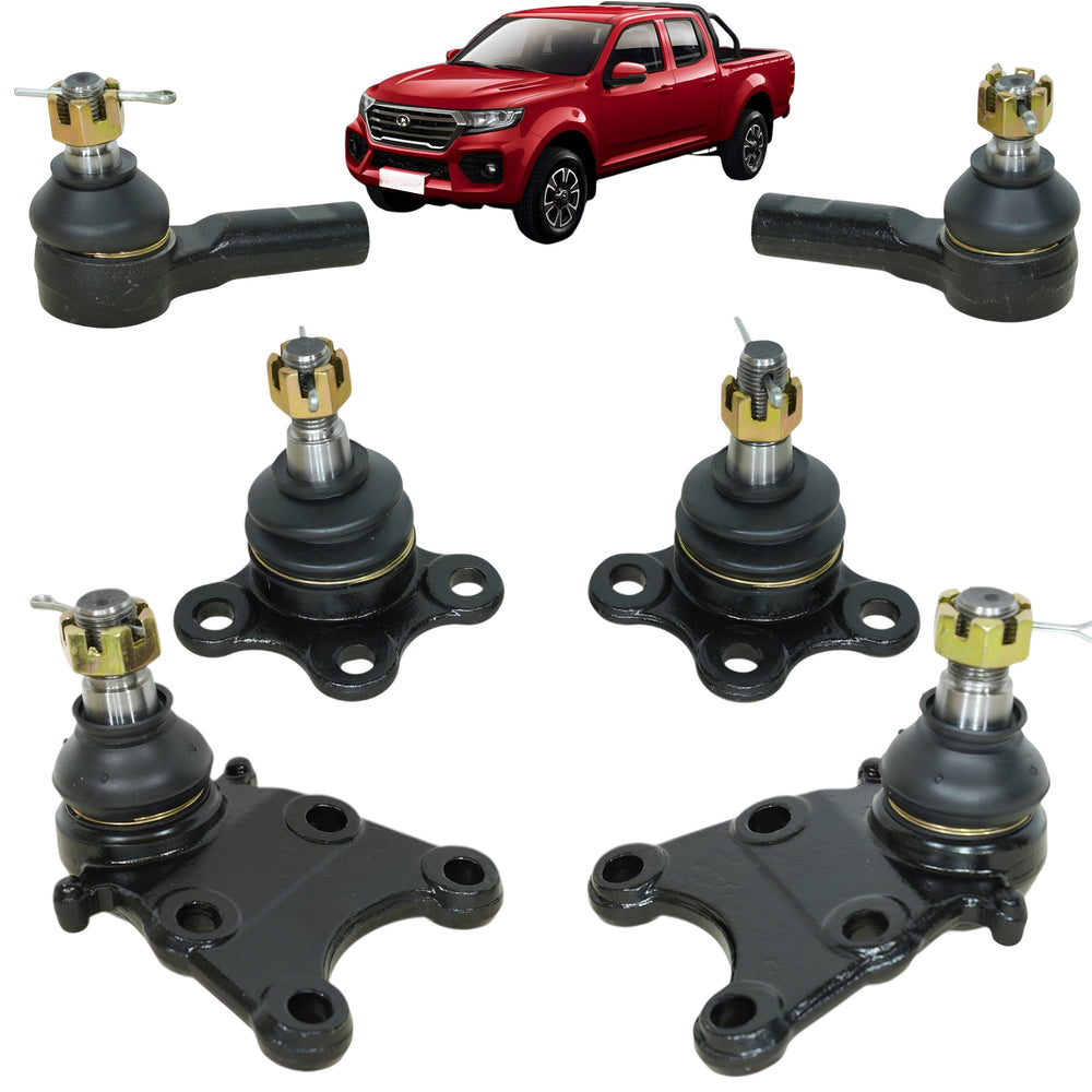 Kit de Rotulas Superior Inferior + Terminales Great Wall Wingle 7