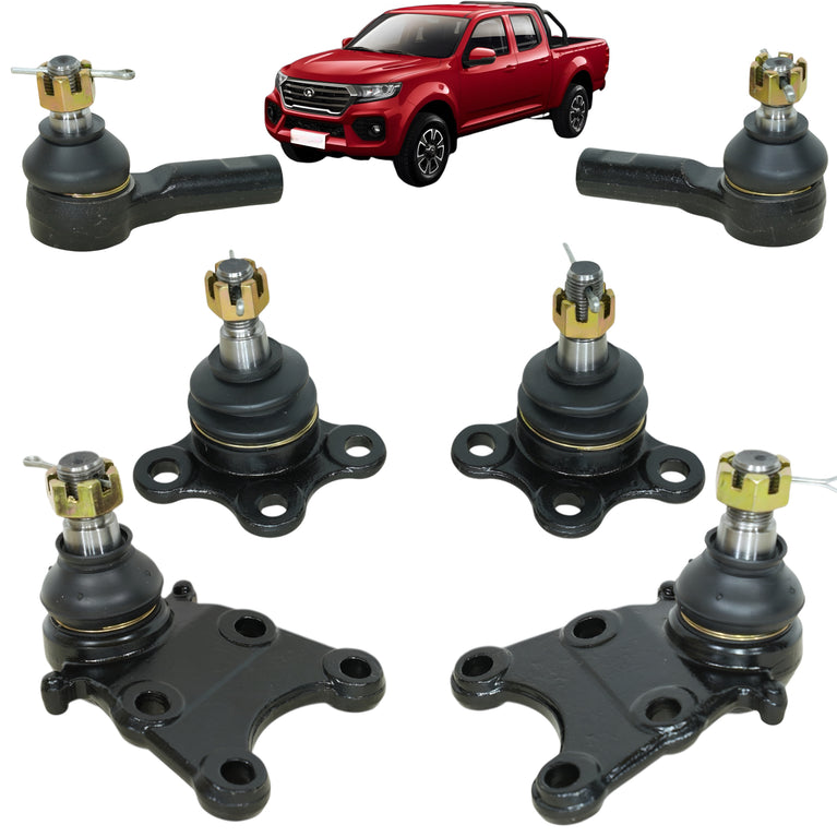 Kit de Rotulas Superior Inferior + Terminales Great Wall Wingle 7
