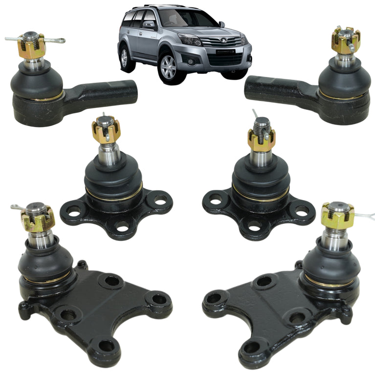 Kit de Rotulas Superior Inferior + Terminales Haval H3 2.0cc