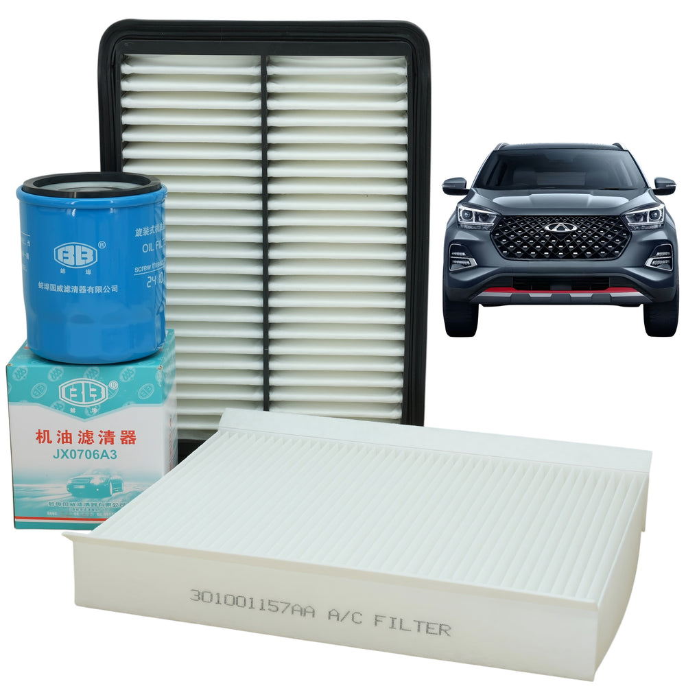 Kit de Filtros Chery Tiggo 3 Pro 1.5cc Premium X3un
