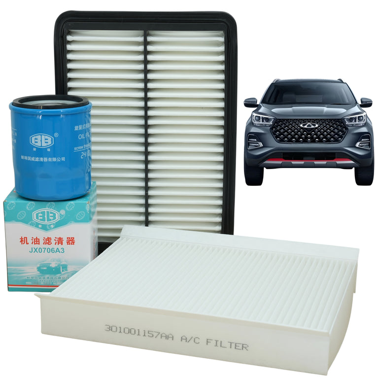 Kit de Filtros Chery Tiggo 3 Pro 1.5cc Premium X3un