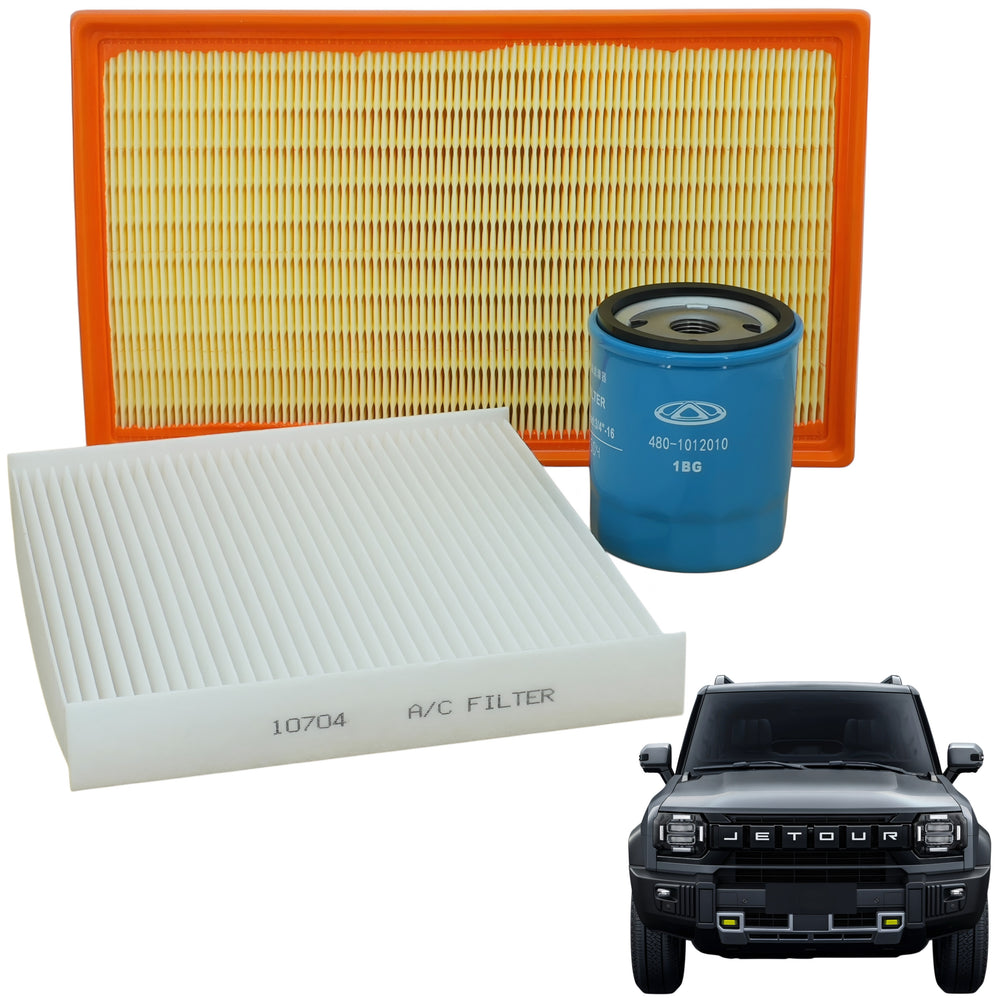 Kit de Filtros Jetour T2 2.0cc Premium Aire Polen Aceite