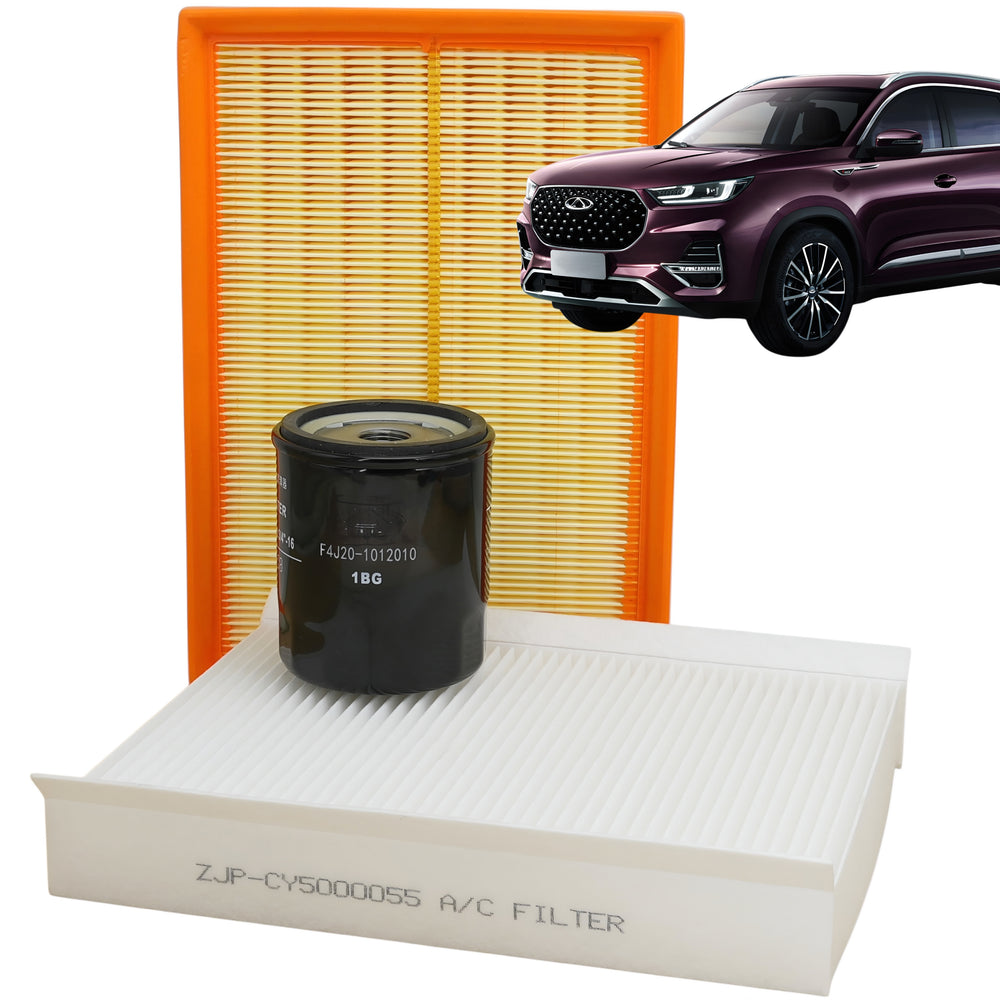 Kit de Filtros Chery Tiggo 8 Pro 1.6cc 2023 2027 (3 Unidades)
