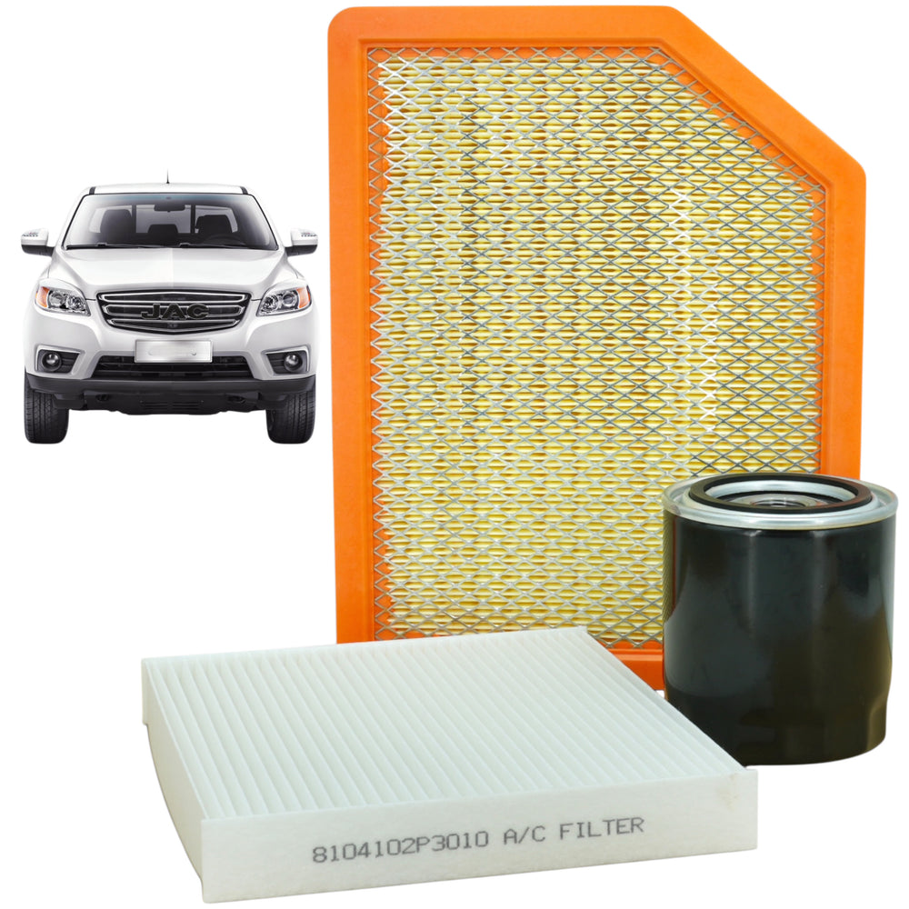 Kit de Filtros Mantencion Jac T6 2.0cc Premium X3 Und