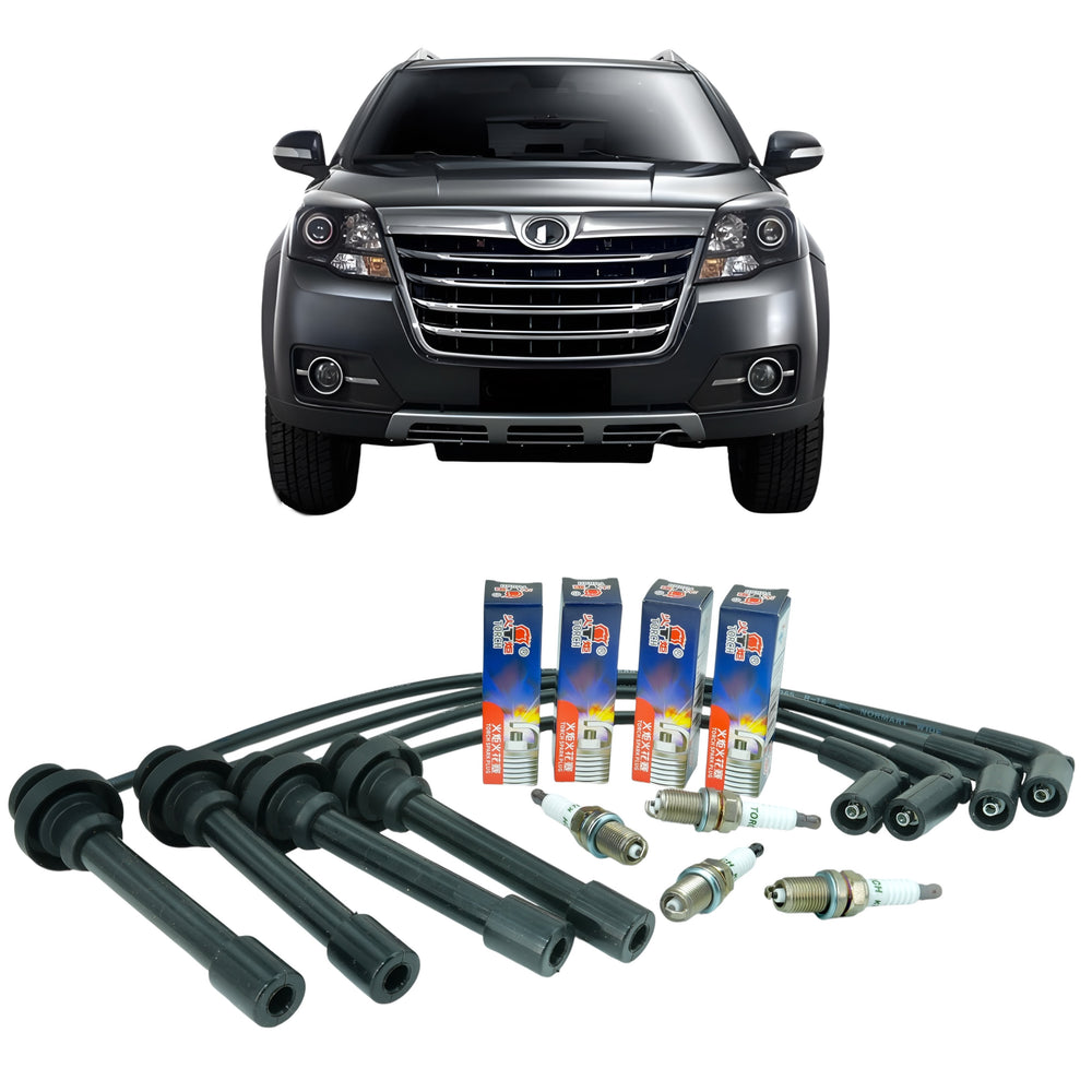 Juego de Cables y Bujias Originales Great Wall H3 2.0cc 2015 2020