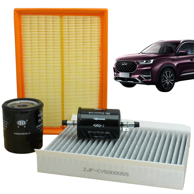 Kit de Filtros Chery Tiggo 8 Pro 1.6cc 2023 2027 A/C Aceite Aire Combustible