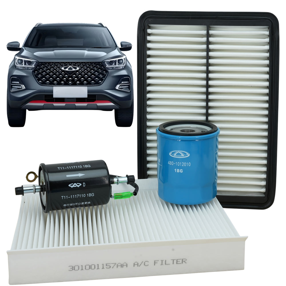 Kit de Filtros Chery Tiggo 3 Pro 1.5cc Originales X4