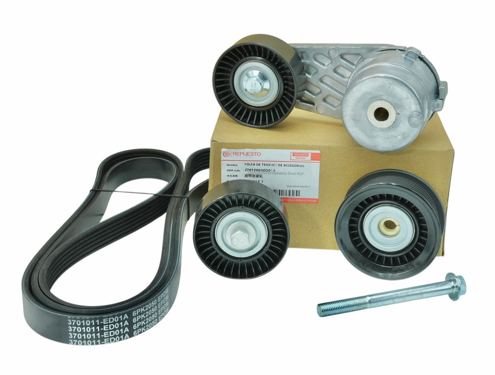 Kit de Correa Alternador Tensor Rodillos Great Wall Wingle 5 2.0c Diesel
