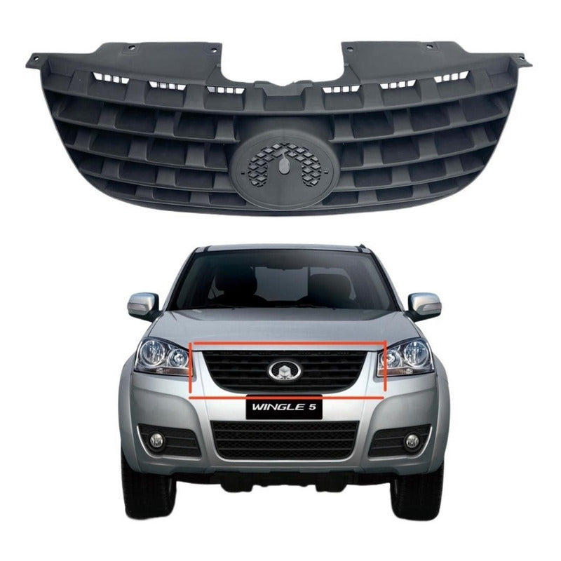 Mascara Frontal Great Wall Wingle 5 Sin Logo