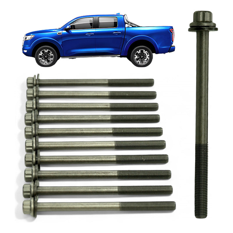 Juego Pernos De Culata Great Wall Poer 2.0 Diesel Original