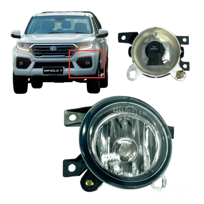 Neblinero Delantero Izquierdo Great Wall Wingle 7 2020-2023