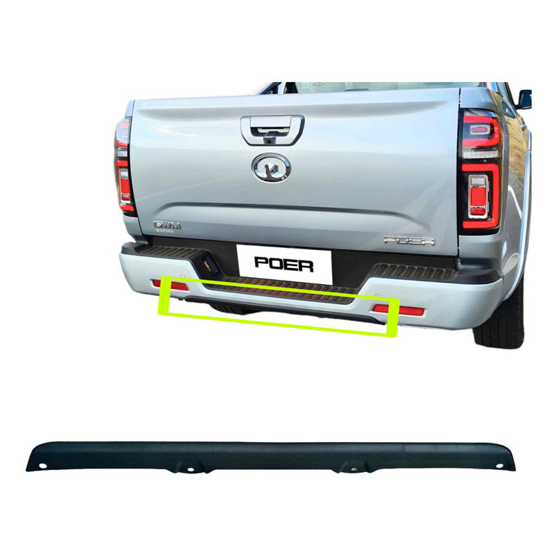 Moldura Parachoque Trasero Great Wall Poer Automatica