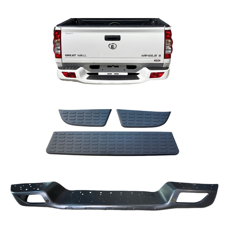 Parachoque Trasero + Pisaderas Great Wall Wingle 5