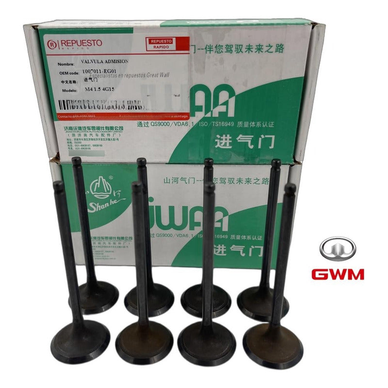 Valvulas De Admision Great Wall M4 1.5cc
