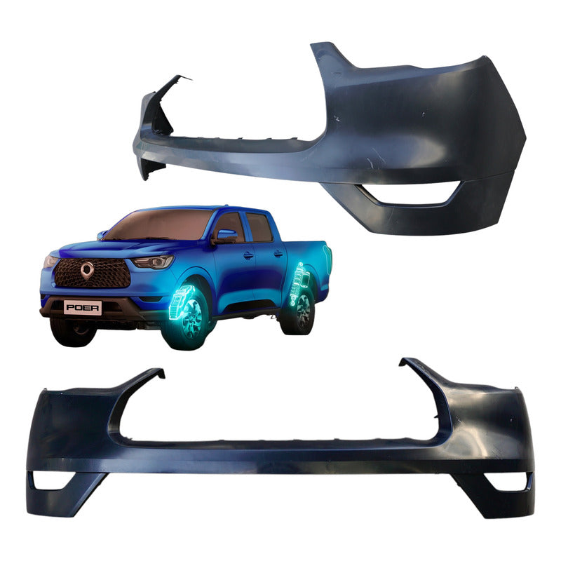 Parachoque Frontal Superior Great Wall Poer P/pintar