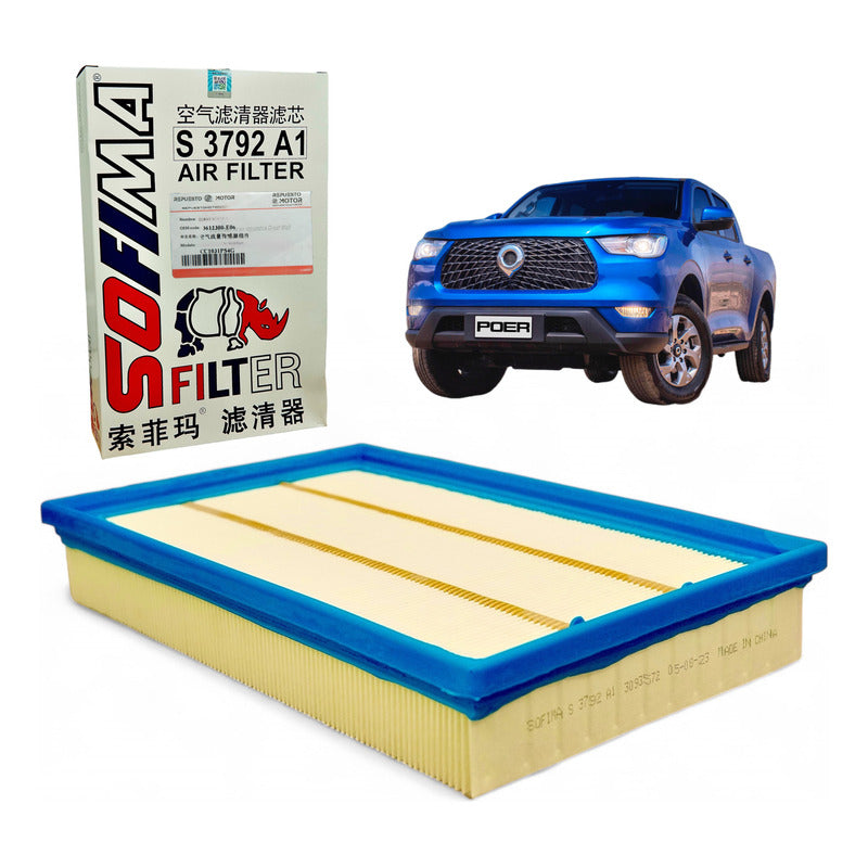 Filtro De Aire Great Wal Poer 2.0 Diesel Original Gwm