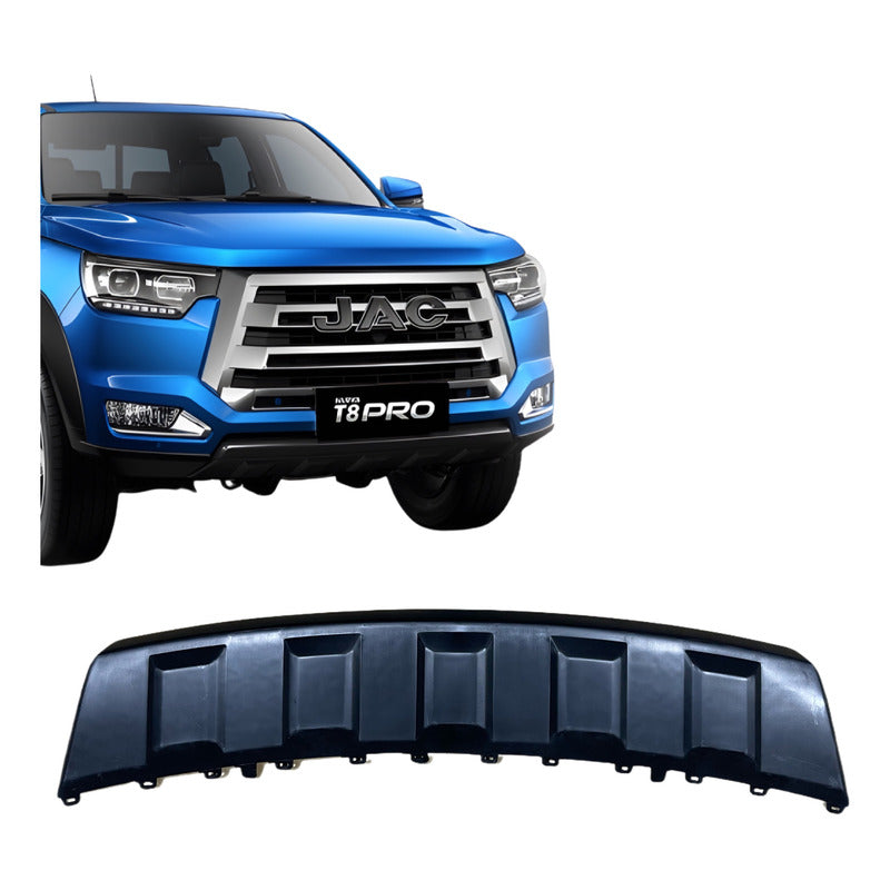 Placa Parachoque Delantero Jac T8 Inferior Original 19-2023