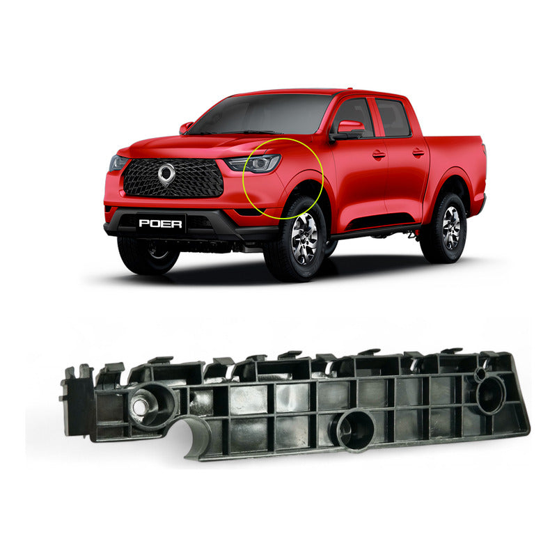 Guia Parachoque Mensula Delantera Izquierda Great Wall Poer