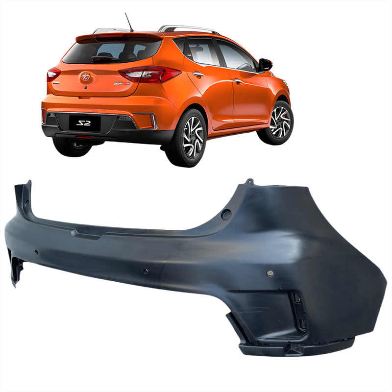 Parachoque Trasero Jac S2 1.5cc 2016-2021