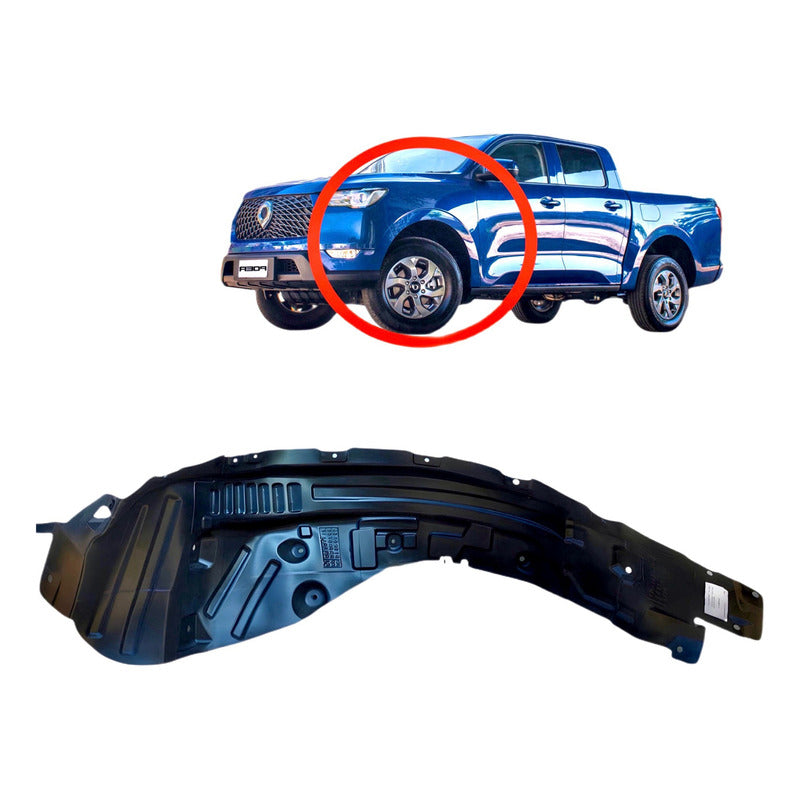 Guardafango Delantero Izquierdo Great Wall Poer