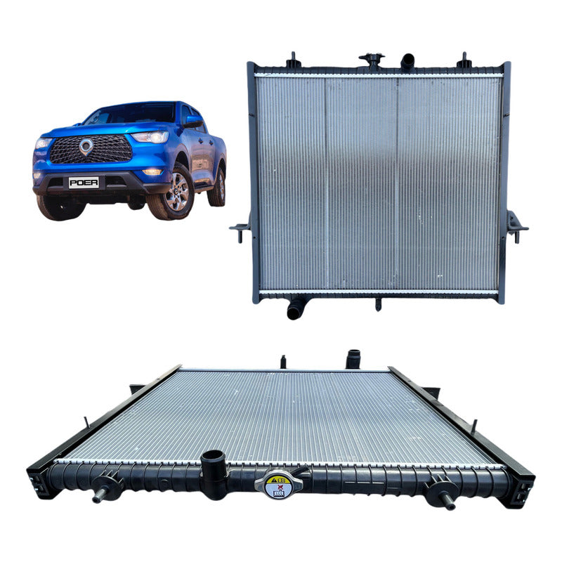 Radiador Motor Great Wall Poer 2.0 Diesel