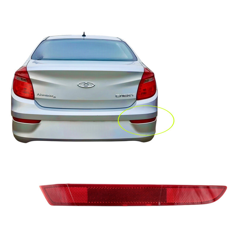 Reflectante Trasero Derecho Chery Arrizo 3 Original