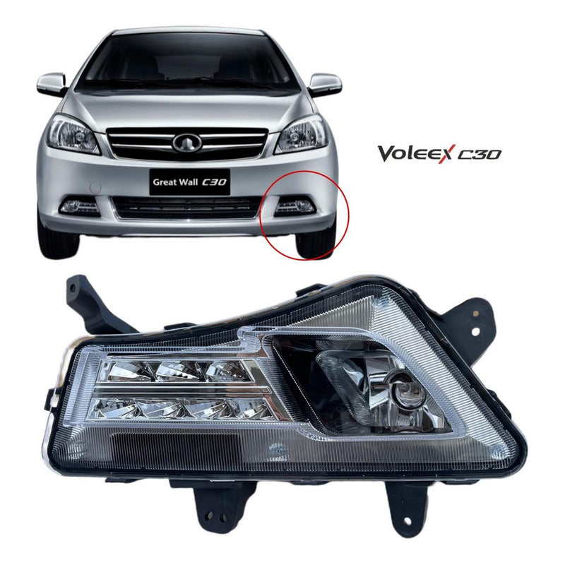 Neblinero Delantero Led Izquierdo Great Wall Voleex C30