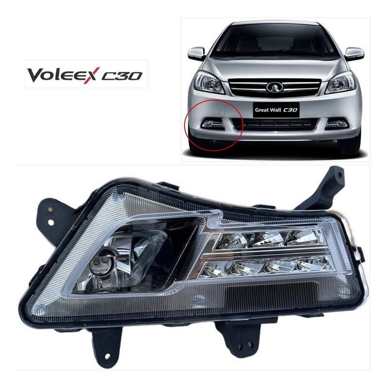 Neblinero Derecho Led Great Wall Voleex C30