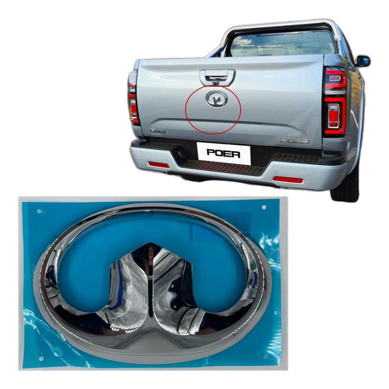 Logo Emblema Great Wall Poer Automatica Portalon (original)