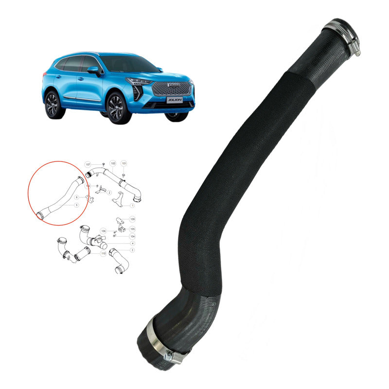 Manguera Intercooler Great Wall Haval Jolion 1.5cc