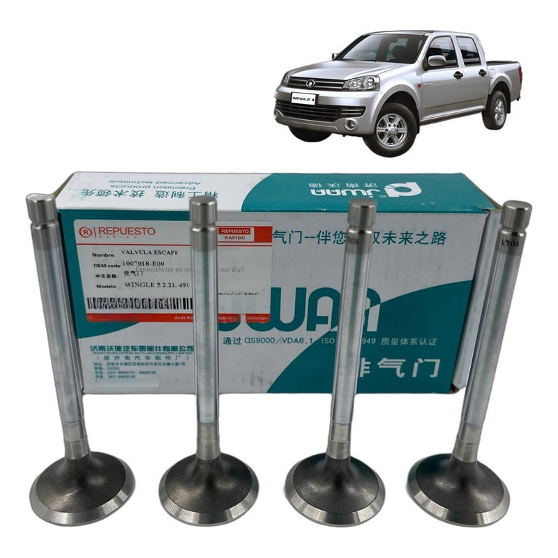 Valvulas De Escape Great Wall Wingle 5 2.2 Bencina