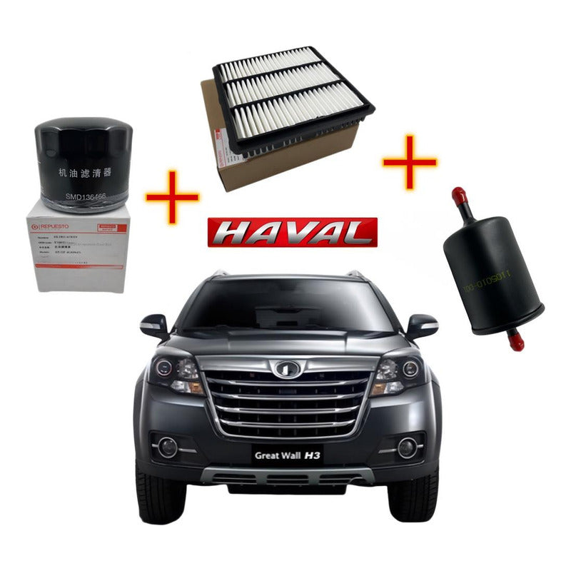 Kit De Filtros Haval H3 2011-2021