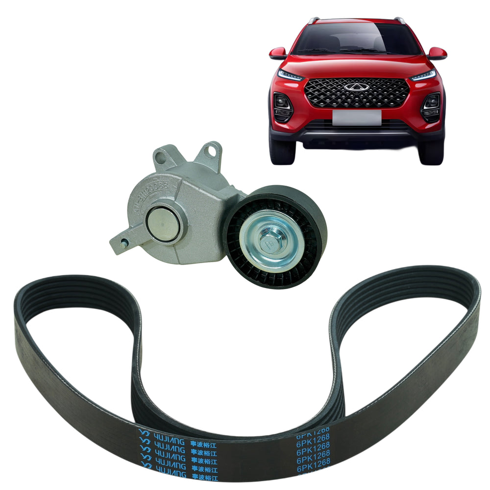 Tensor y Correa de Alternador Chery Tiggo 2 Pro 1.5cc