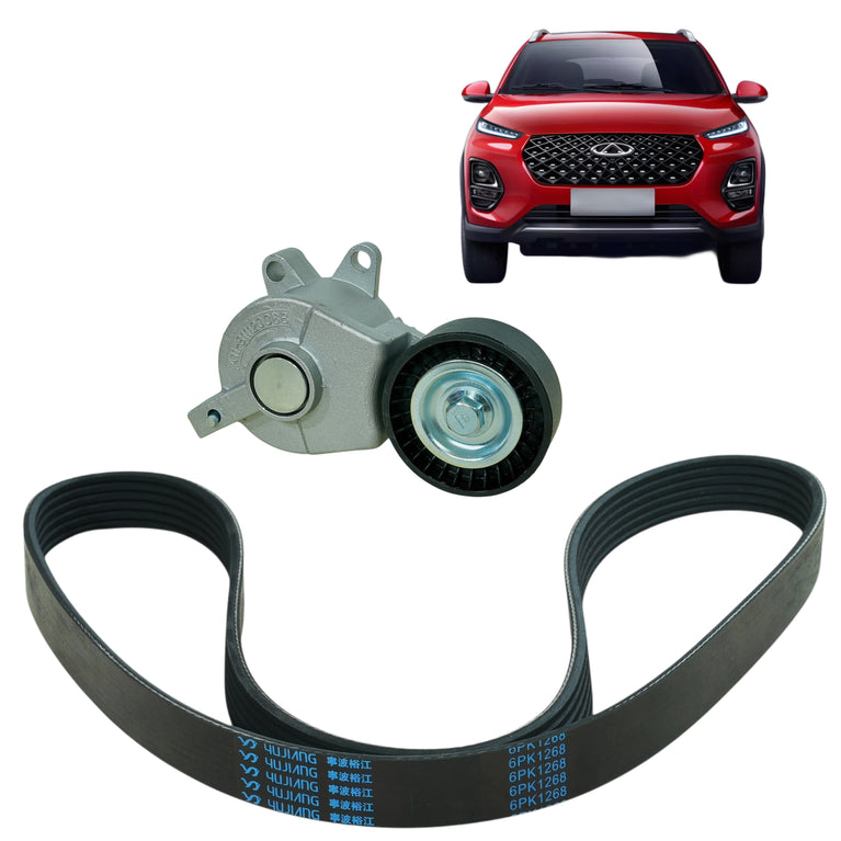 Tensor y Correa de Alternador Chery Tiggo 2 Pro 1.5cc