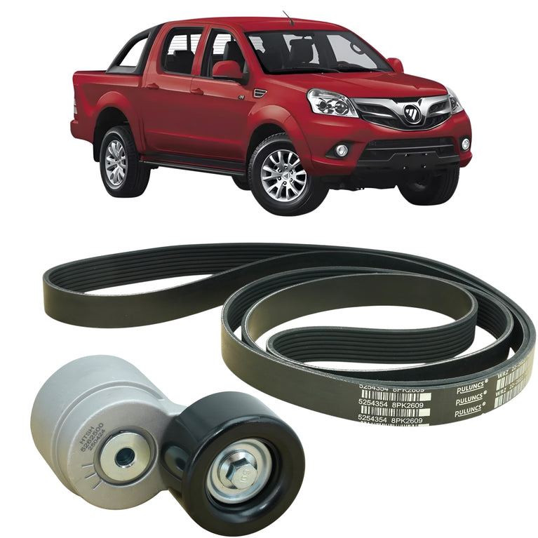 Correa de Alternador y Tensor de Correa Foten Terracota 2.8 Ifs