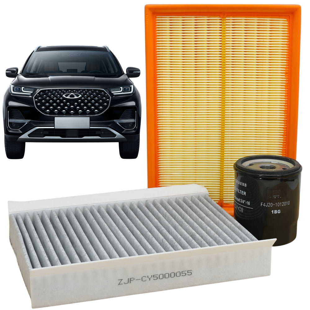 Kit de Filtros Chery Tiggo 8 Pro 1.6cc 2023 2027 A/C Aceite Aire