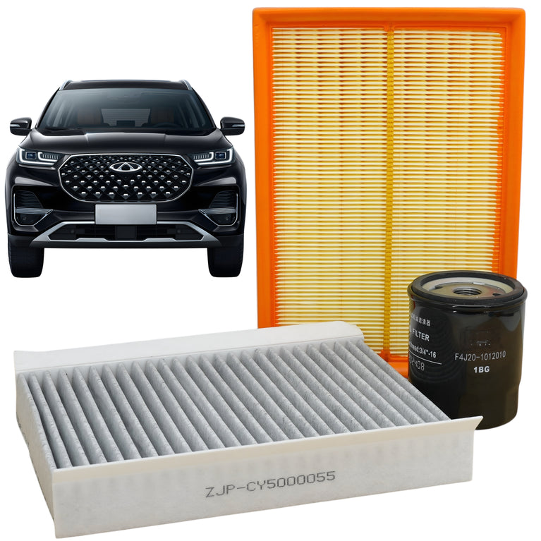 Kit de Filtros Chery Tiggo 8 Pro 1.6cc 2023 2027 A/C Aceite Aire