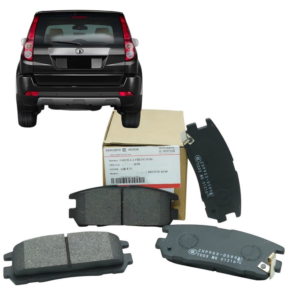 Pastillas de Freno Traseras Great Wall Haval H3 2.0c OEM