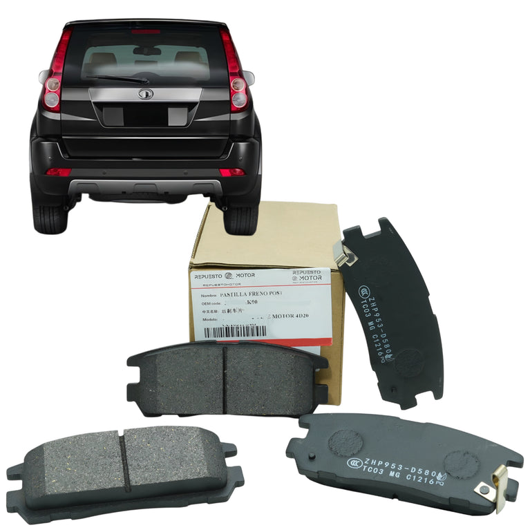 Pastillas de Freno Traseras Great Wall Haval H3 2.0c OEM