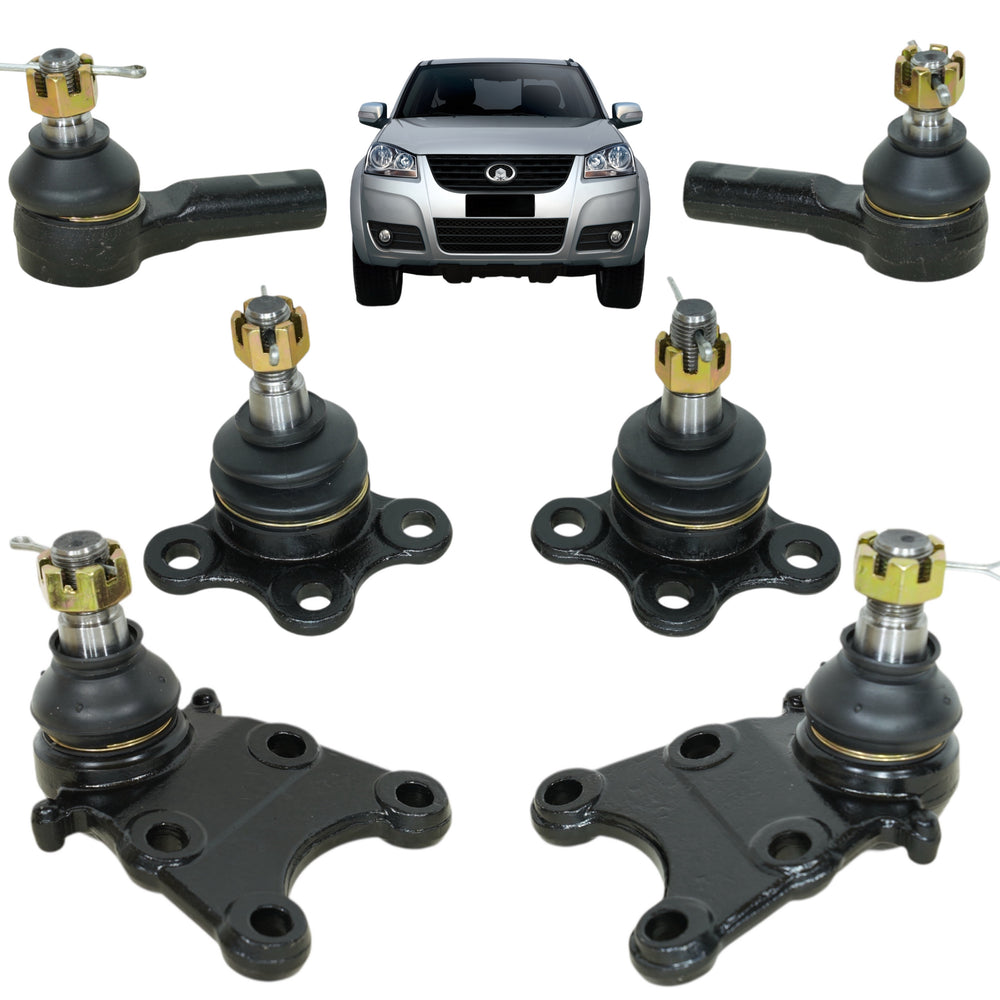 Kit de Rotulas Superior Inferior + Terminales Great Wall Wingle 5