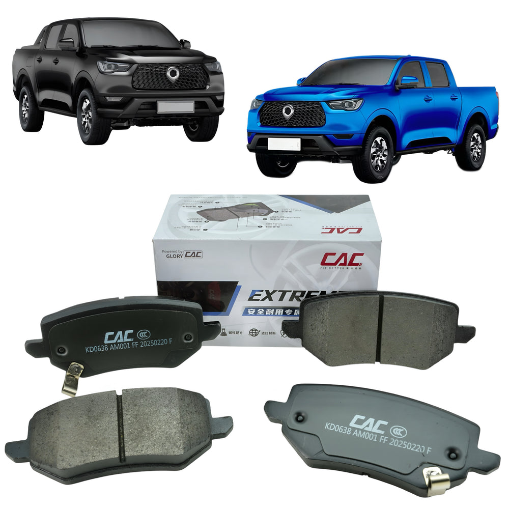 Pastillas De Freno Trasera Great Wall Poer 2.0c At Original Version Mecanica