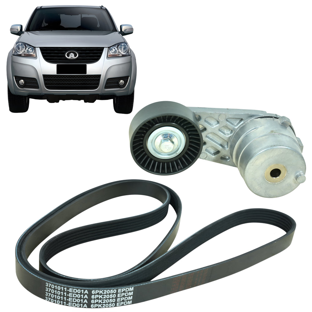 Correa de Alternador y Tensor Great Wall Wingle 5 2.0cc Diesel