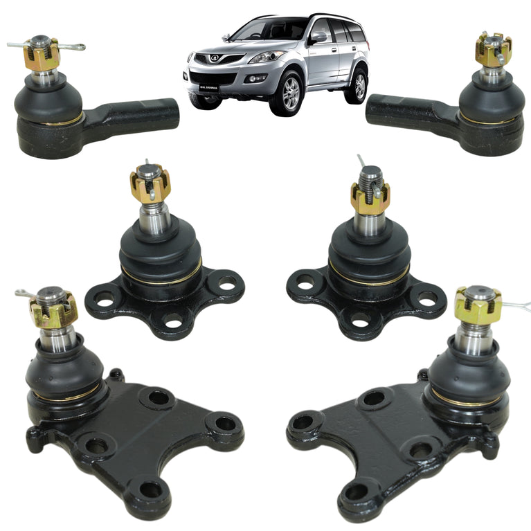 Kit de Rotulas Superior Inferior + Terminales Haval H5 2.4cc