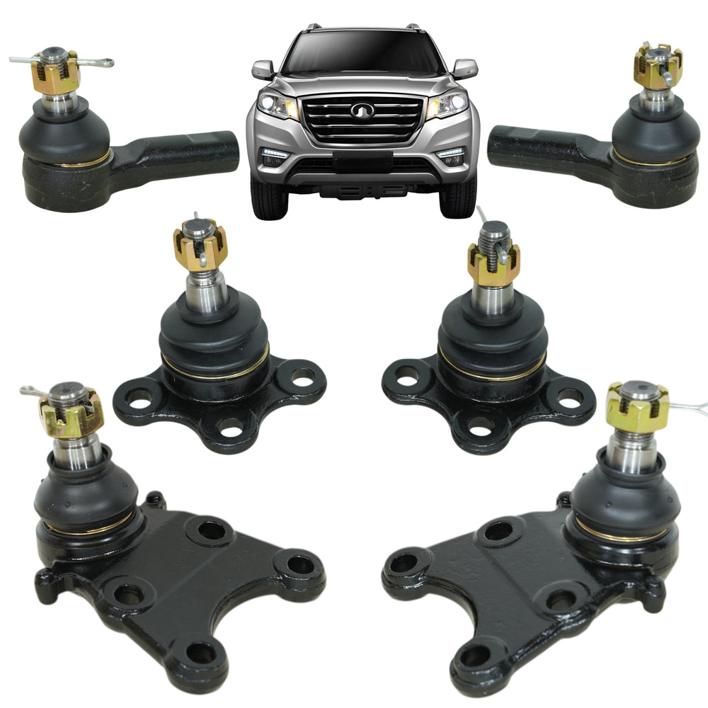 Kit de Rotulas Superior Inferior + Terminales Great Wall Wingle 6